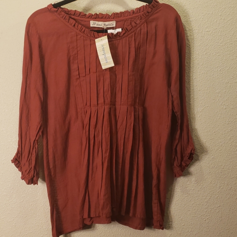 Sundance Rust Blouse